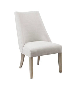 Upholstered Farmhouse Dining Chair, Cream (LTL)