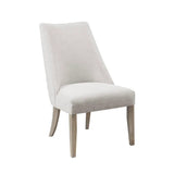 Upholstered Farmhouse Dining Chair, Cream (LTL)