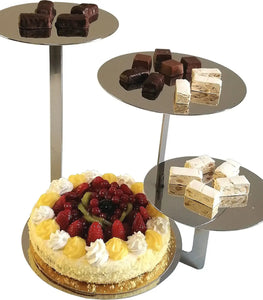 Cake Stand with 4 Plates