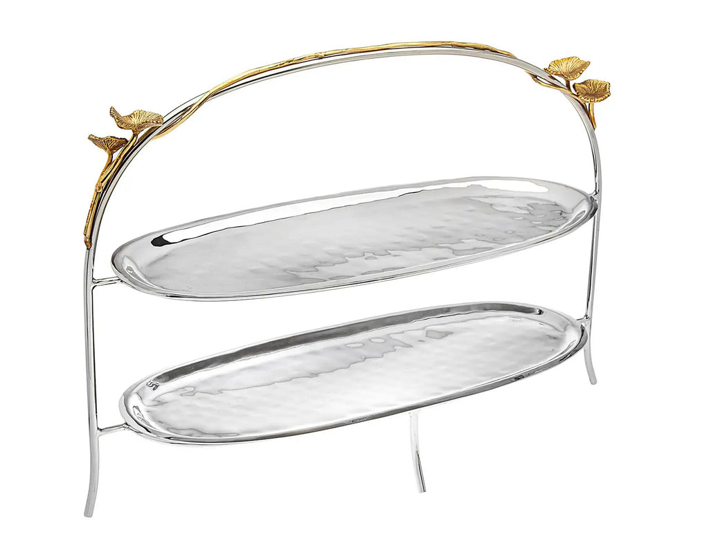 2 Tier Framed Serving Platter