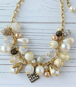 Pearly Charm Necklace