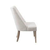 Upholstered Farmhouse Dining Chair, Cream (LTL)