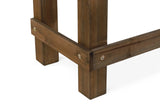 Tall Wood Console Table -39.25"