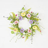 Wreath-Spring Mix Blossoms (12")