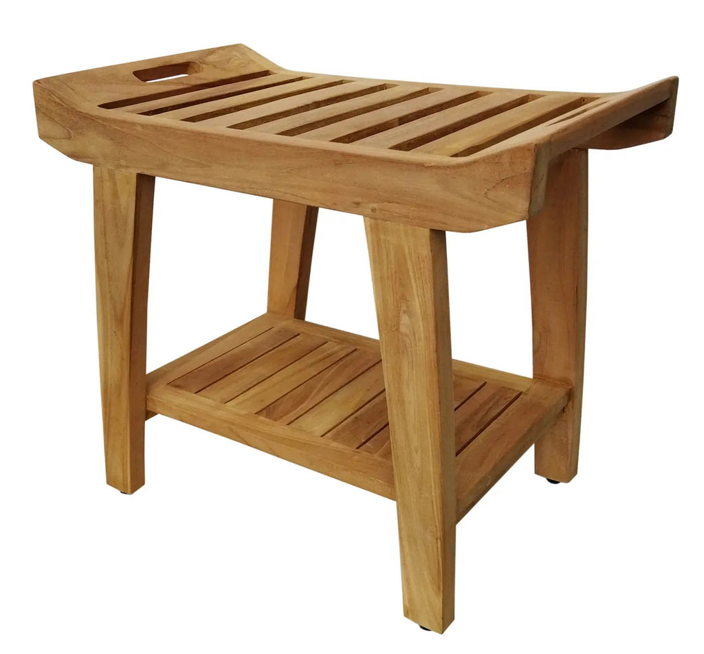 Teak Ramiroya Shower Stool