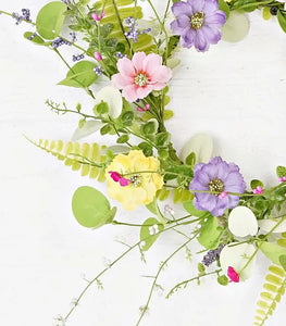 Wreath-Spring Mix Blossoms (12