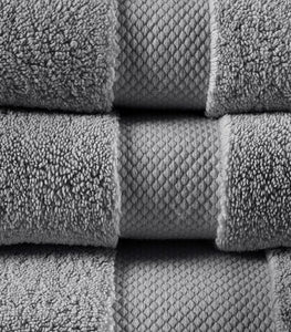 Premium 6-piece Bath Towel Set - 1000GSM, Dark Grey