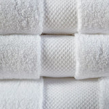 Premium 6-piece Bath Towel Set - 1000GSM, White