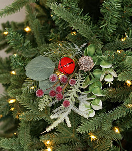 Sugar Berries with Red Bells and Silver Dollar - 11