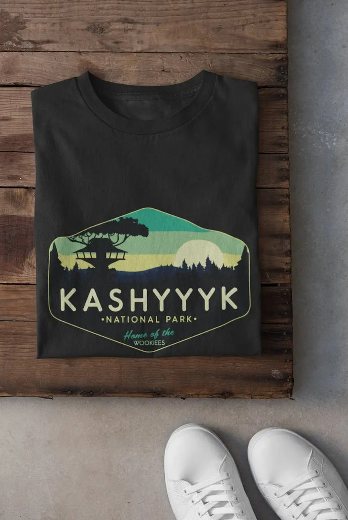 Star Wars Men's T Shirt, Kashyyyk Forest