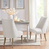 Upholstered Farmhouse Dining Chair, Cream (LTL)