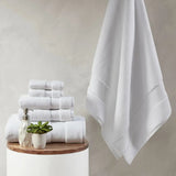 Premium 6-piece Bath Towel Set - 1000GSM, White