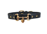 Stacy Luxury Black Gold Collar