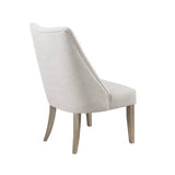 Upholstered Farmhouse Dining Chair, Cream (LTL)