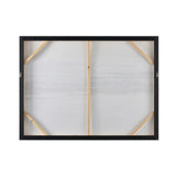 Jones Sound Abstract Framed Canvas Wall Art