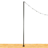 Pole Stand with Mounting Plate (for Bistro Lights)