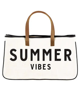 Canvas Tote - Summer Vibes