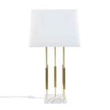 Modern Marble Base Gold Table Lamp