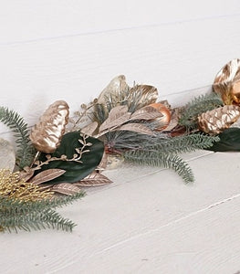 Fancy Champagne Holiday Garland - 4ft