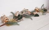 Fancy Champagne Holiday Garland - 4ft