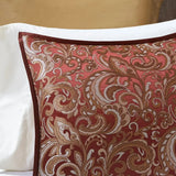 Traditional Paisley Room-in-A-Bag Set, Red (24-piece)