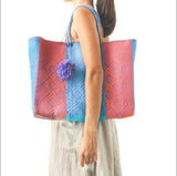 Sunset Woven Super Tote