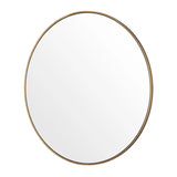 Delk Round Metal Framed Wall Mirror