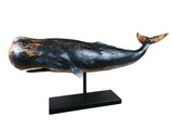 Whale figure XXL - Blue 30.3"