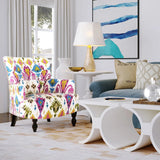 Accent Chair Pattern Upholstered Armchair