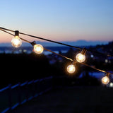 LED Bistro String Lights - Black