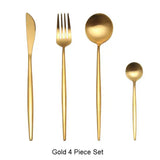 Stainless Steel Cutlery Set - 4 Piece