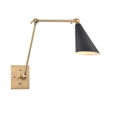 Swingarm Wall Sconce Light Fixture - 1 Light