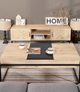 Expandable Coffee Table with Storage - THIEDE (47.2