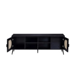 Black TV Stand