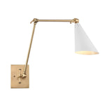 Swingarm Wall Sconce Light Fixture - 1 Light