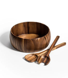 Large Salad Bowl with Servers