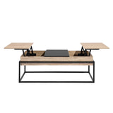 Expandable Coffee Table with Storage - THIEDE (47.2")