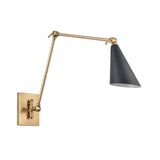 Swingarm Wall Sconce Light Fixture - 1 Light