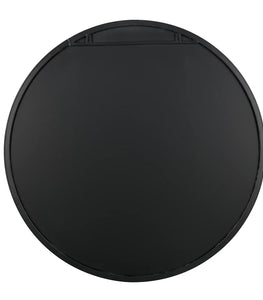 Delk Round Metal Framed Wall Mirror