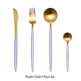 Stainless Steel Cutlery Set - 4 Piece