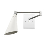 Swingarm Wall Sconce Light Fixture - 1 Light