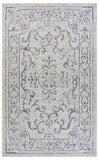 Sylvestra Medallion Navy/Gray Indoor/Outdoor Area Rug