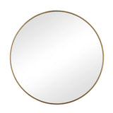 Delk Round Metal Framed Wall Mirror