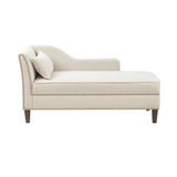 Natural Lounge Chaise, Ivory (LTL)