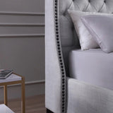 Paulette Full Size Upholstered Panel Bed