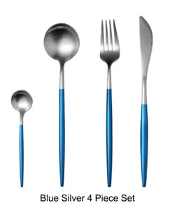 Stainless Steel Cutlery Set - 4 Piece