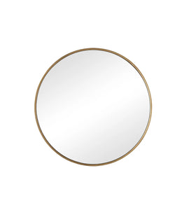 Delk Round Metal Framed Wall Mirror