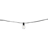 LED Bistro String Lights - Black