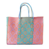 Sunset Woven Super Tote