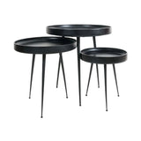 Sarno Coffee Table Black - Set of 3